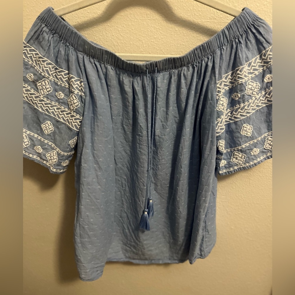 Old Navy Off the Shoulder Blouse